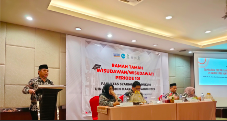 Fakultas Syariah dan Hukum Ramah Tamah Calon Wisudawan Sarjana Periode November 2023